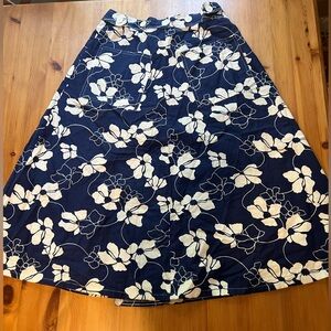 Vintage wrap skirt